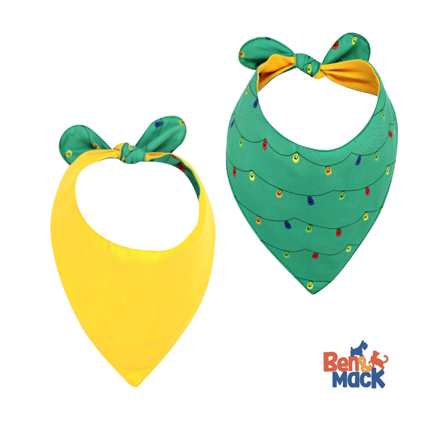 Set de Bandanas Doble Vista Navidad