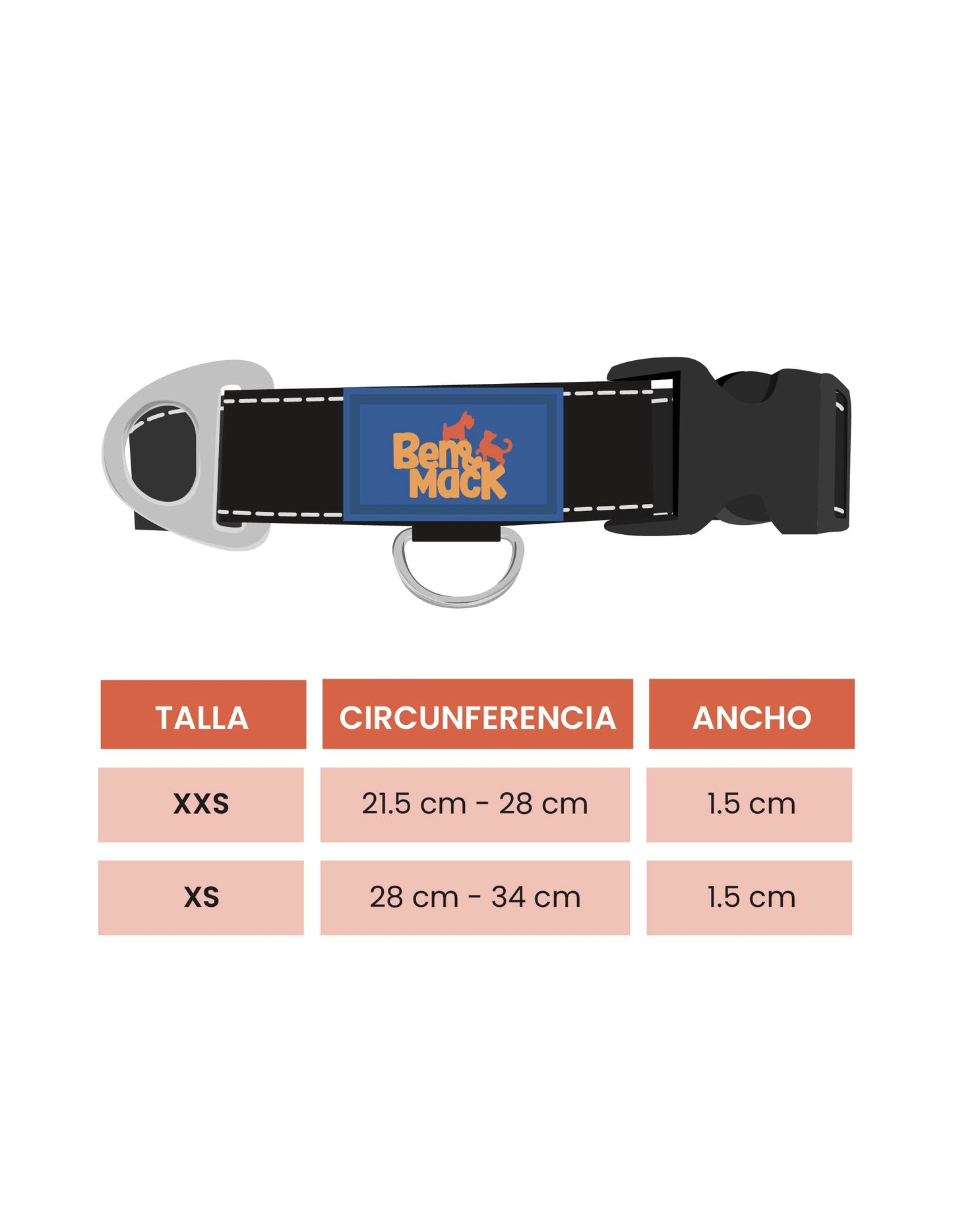 Collar sin neopreno y sin velcro