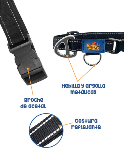 Collar sin neopreno y sin velcro