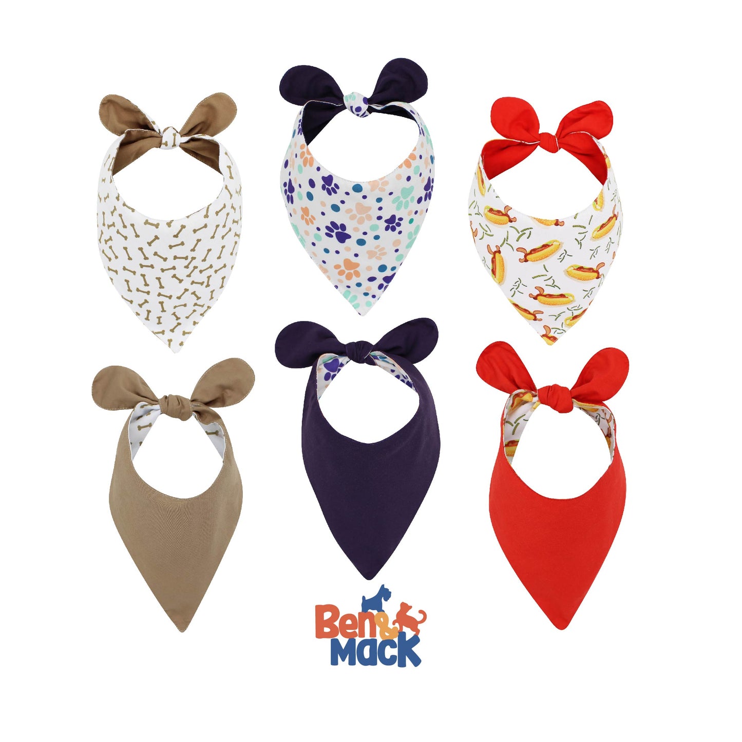 Set de Bandanas Doble Vista